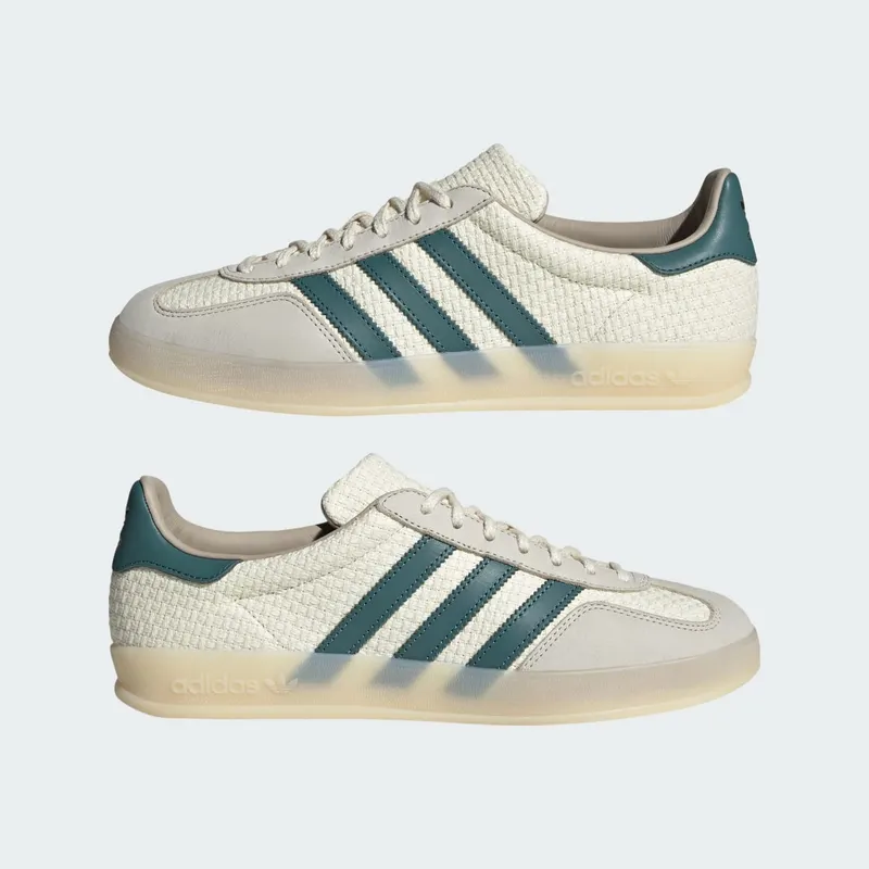Adidas Gazelle Indoor “Cream White / Preloved Teal” (JR3837)