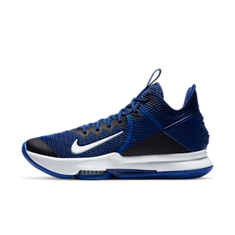 Nike LeBron Witness 4 (Team) “Deep Royal Blue / Racer Blue / Pure Platinum / White” (CV4004-400)