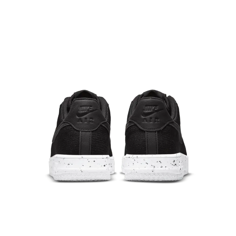 Nike Air Force 1 Low Crater Flyknit Black White (DC4831-003)