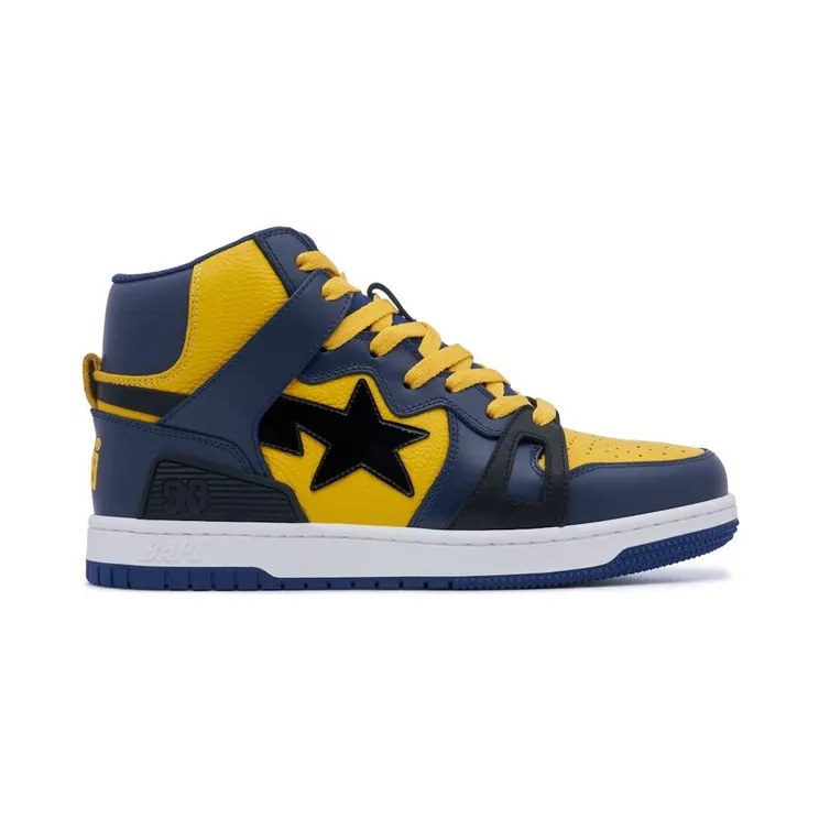 A Bathing Ape Bape Sta 93 Hi Michigan (1J30-191-019)