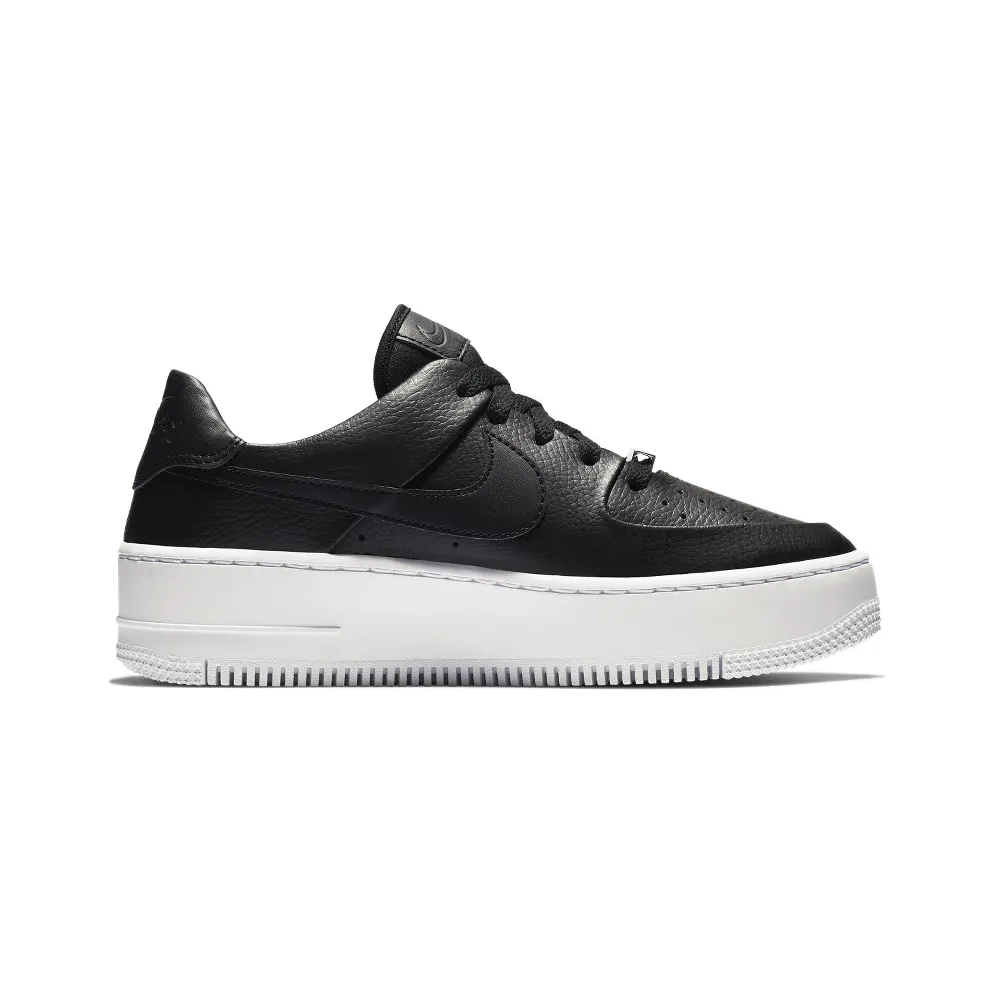 Nike Womens Air Force AF 1 Sage Low Black White (2019) (AR5339-002)