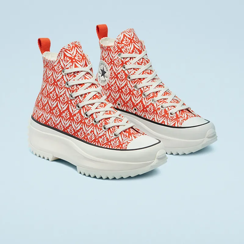 Converse Summer Spirit Run Star Hike High Top Bright Poppy/egret/Black (171922C)