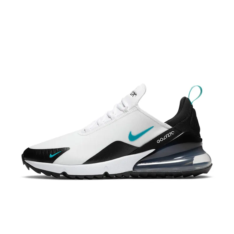 Nike Air Max 270 Golf White Dusty Cactus White/Black-Metallic Silver-Dusty Cactus (CK6483-100)