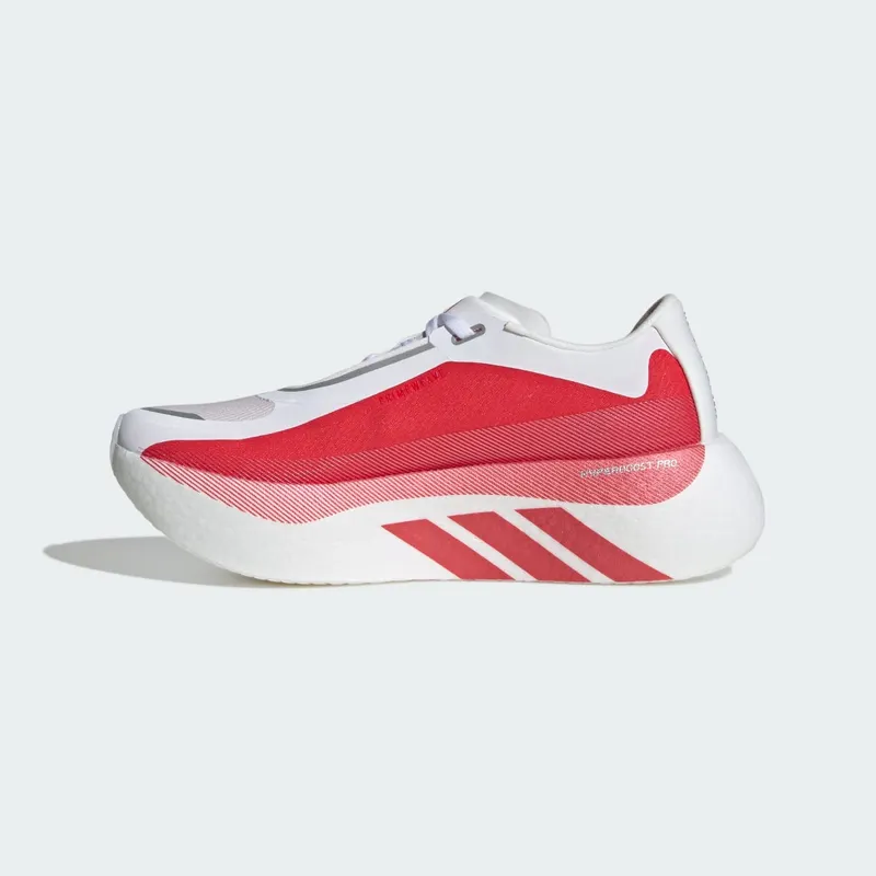 Adidas Hyperboost Edge Running Shoes Cloud White / Pure Ruby / Zero Metalic (KI1916)