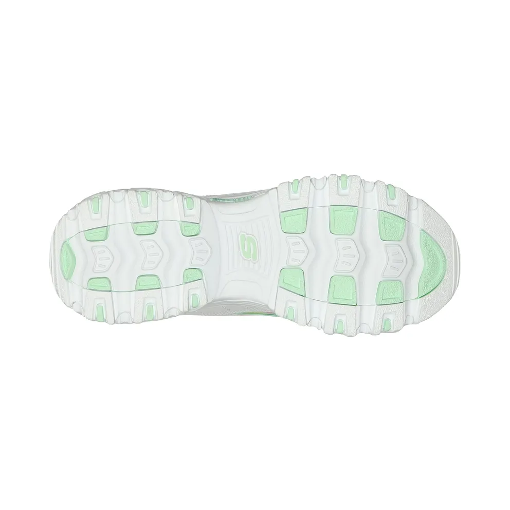 Skechers D’Lites – Blooming Fields – White / Multi – “White” (149794 WMLT)