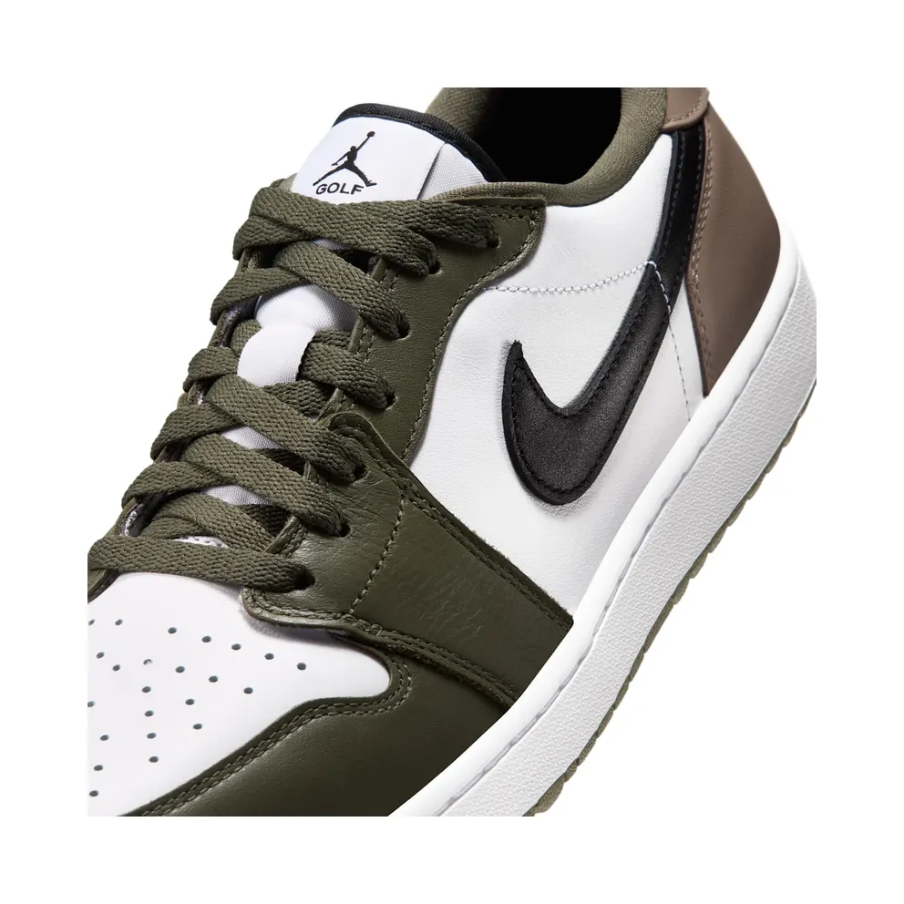 Air Jordan 1 Golf – “White / Medium Olive / Khaki / Black” (DD9315-121)