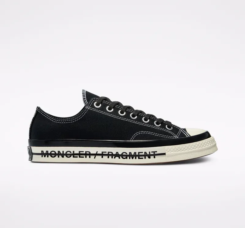 Converse 7 Moncler FRGMT + Converse Chuck 70 Black/Black/egret