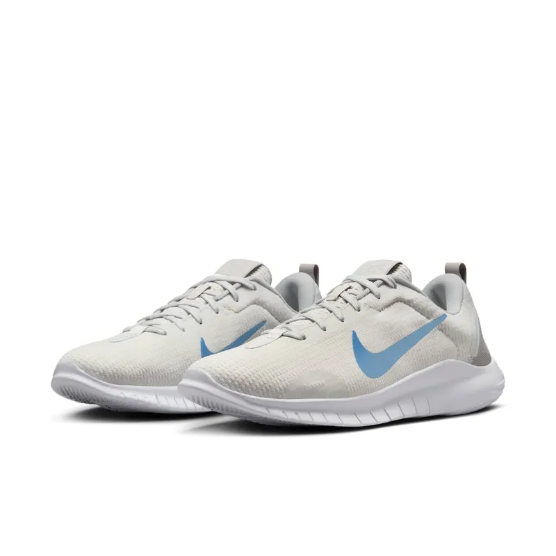 Nike Flex Experience Run 12 Photon Dust Light Smoke Grey White Psychic Blue (DV0746-007)
