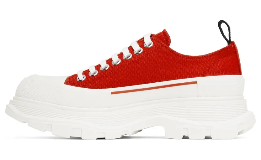 Alexander McQueen Red Tread Slick 6487 LUST RED/WHI/LU (705660W4L51) (3)