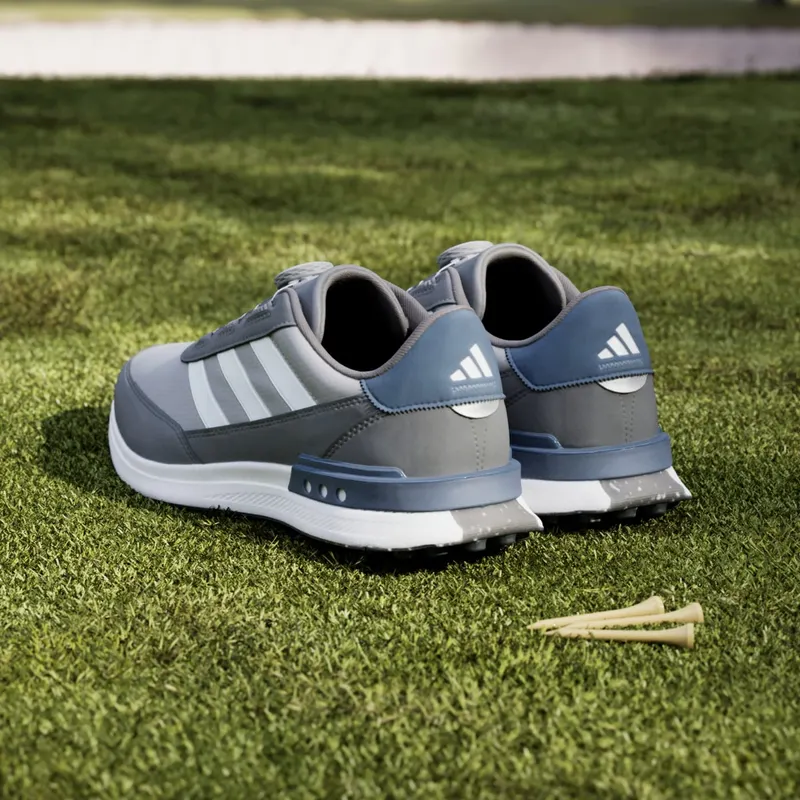 adidas S2G Spikeless BOA 24 Wide Golf Grey Cloud White Preloved Ink (IG0882)