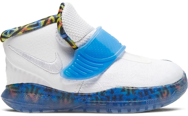 Nike Kyrie 6 White Sapphire Crimson (TD) White/White-Sapphire-Laser Crimson (BQ5601-146)