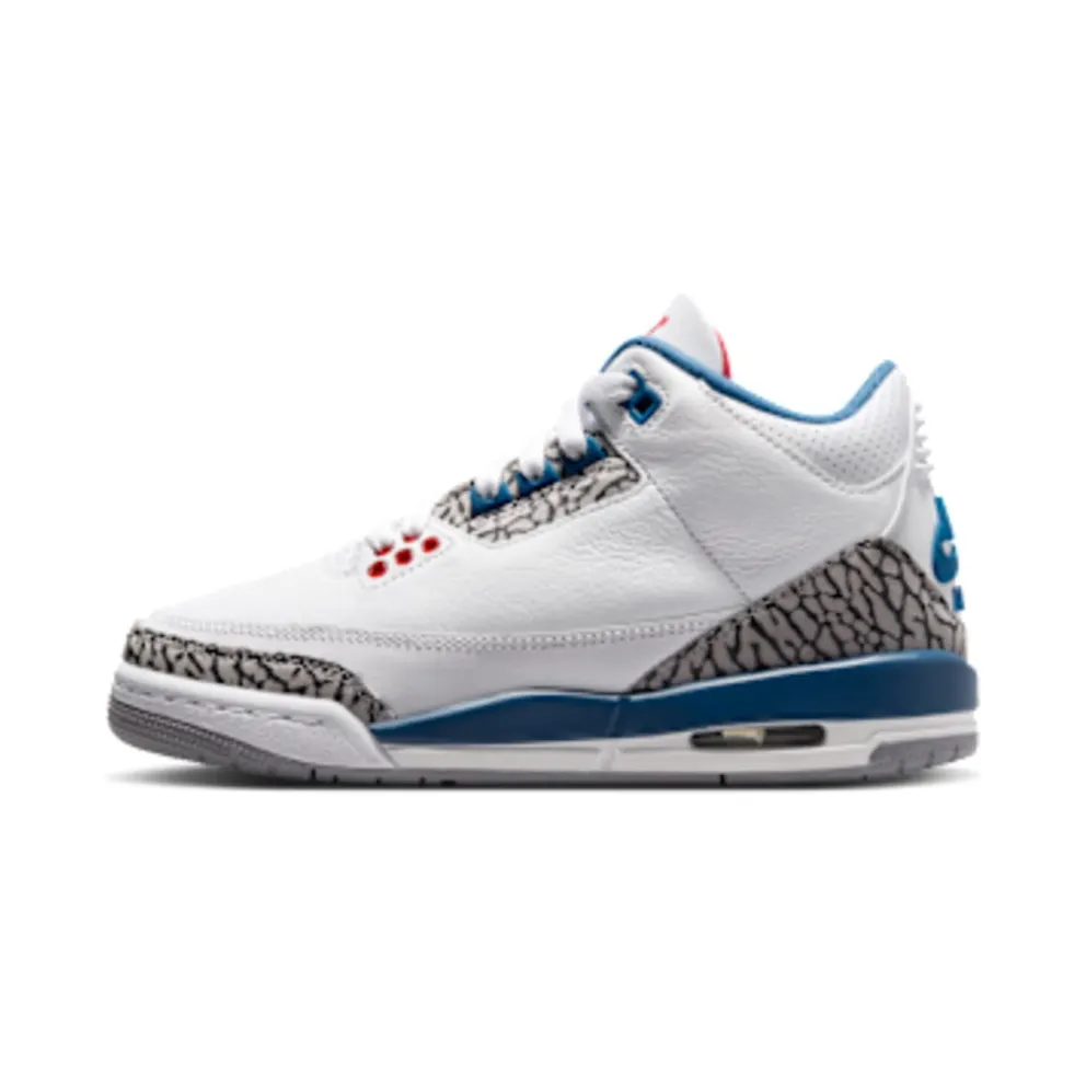 Jordan 3 OG GS “True Blue” (DM0967-104)