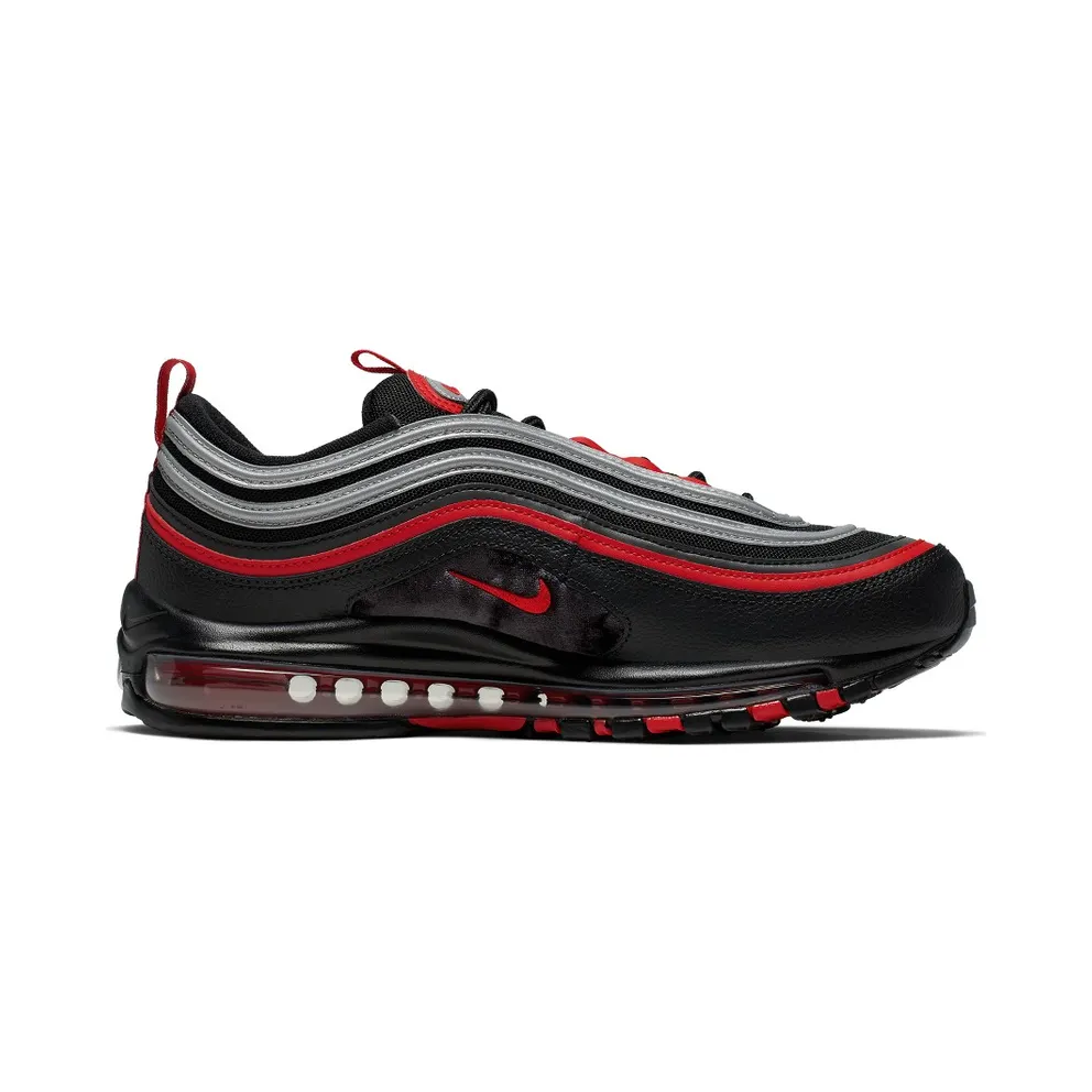 Nike Air Max 97 Black Red Silver Black/Metallic Silver-University Red (921826-014)