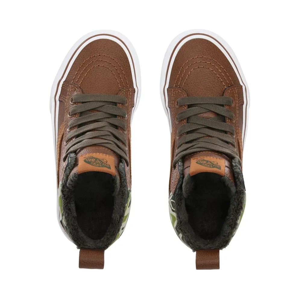 VANS Sk8-hi Mte Kids’ Shoes (Brown)