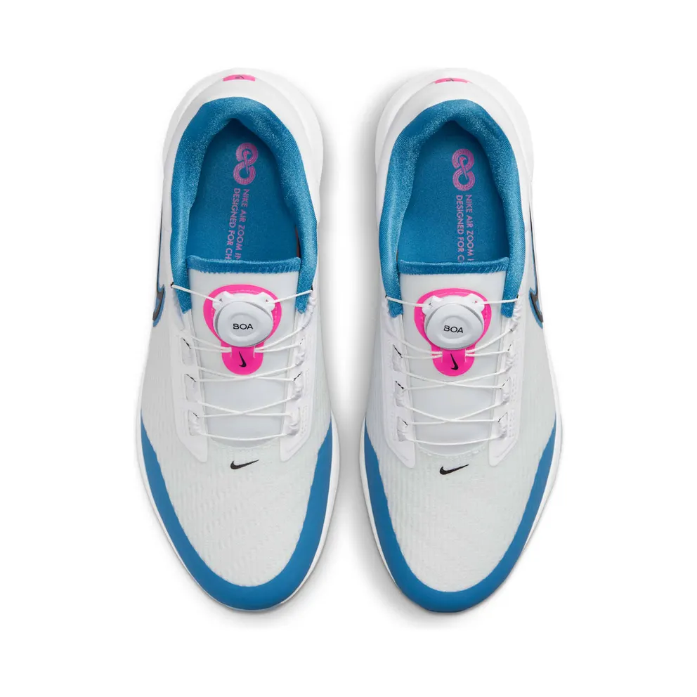 Nike Air Zoom Infinity Tour NEXT% Boa Wide “White Aurora Blue Pink Blast” (DJ5590-100)