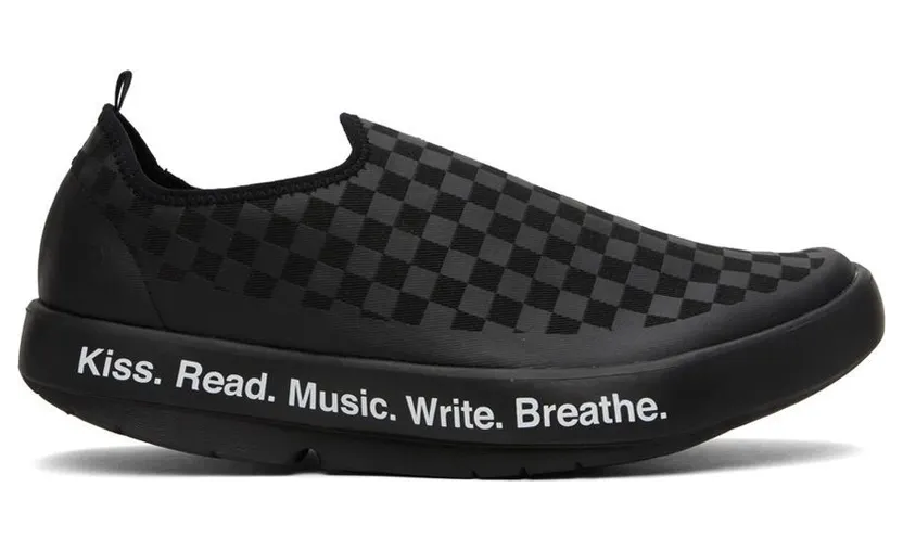 TAKAHIROMIYASHITA TheSoloist. White Checker Shoe (sof.0015)