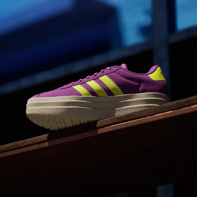 Adidas VL Court Bold Flash Pink / Lucid Lemon / Silver Metallic (JI1785)