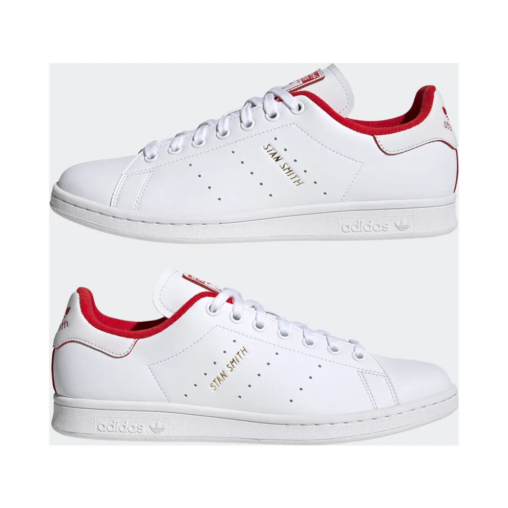 Adidas Stan Smith Cloud White / Scarlet / Gold Metallic (GX4463)