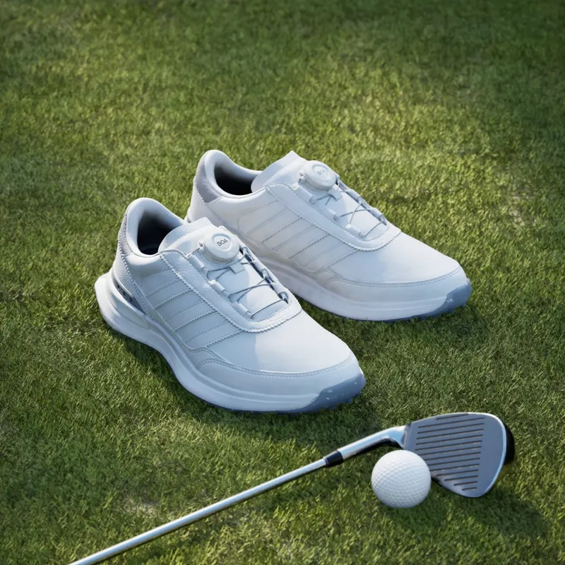 Adidas S2G 26 BOA SPIKELESS Golf Shoes Cloud White / Cloud White / Halo Silver (JQ3557)