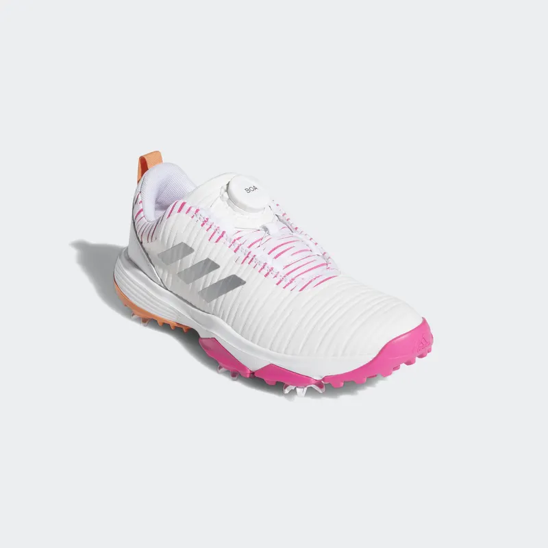 adidas CodeChaos Boa Cloud White Shock Pink (Youth) Cloud White/Silver Metallic/Shock Pink (EF1221)