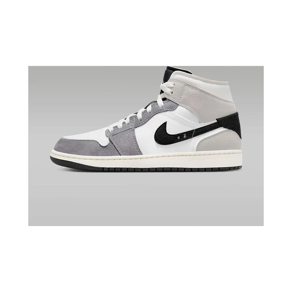 Air Jordan 1 Mid SE Craft “Cement Grey” (DZ4136-002)
