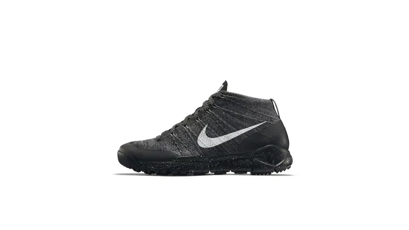 Nike Flyknit Trainer Chukka FSB Black Charcoal Europe Black/Sail-Dark Grey-Light Charcoal (625009-002)