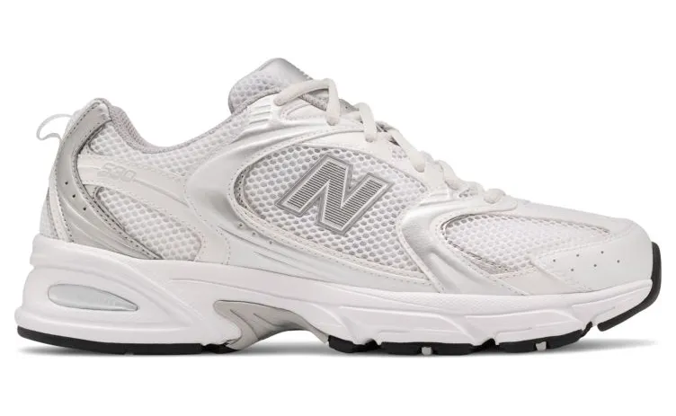 New Balance 530 Munsell White – “Munsell White / Silver Metallic” (MR530EMA)