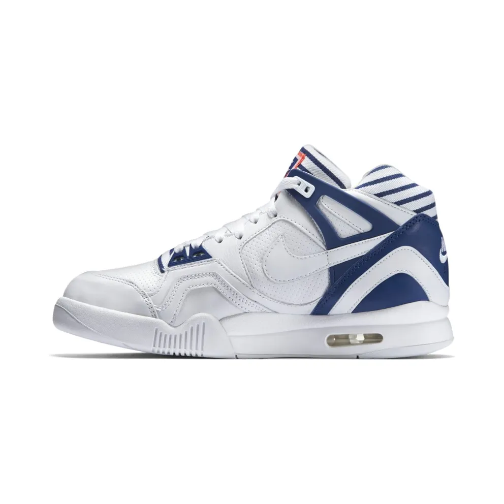 Nike Air Tech Challenge II Pinstripe White/White-Gym Blue-Bright Crimson (725157-100)