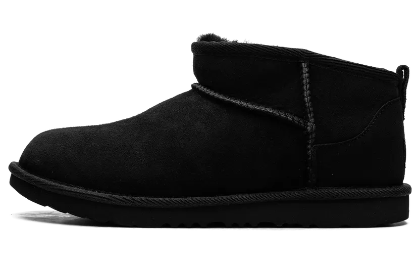 Ugg Classic Ultra Mini GS “Black” (1130750K-BLK)