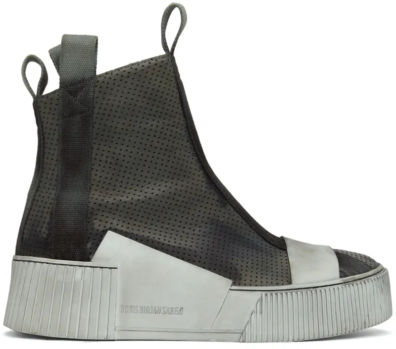 Boris Bidjan Saberi Grey Bamba 3.1 High Top (303-SS2200B3000000SM-0049)