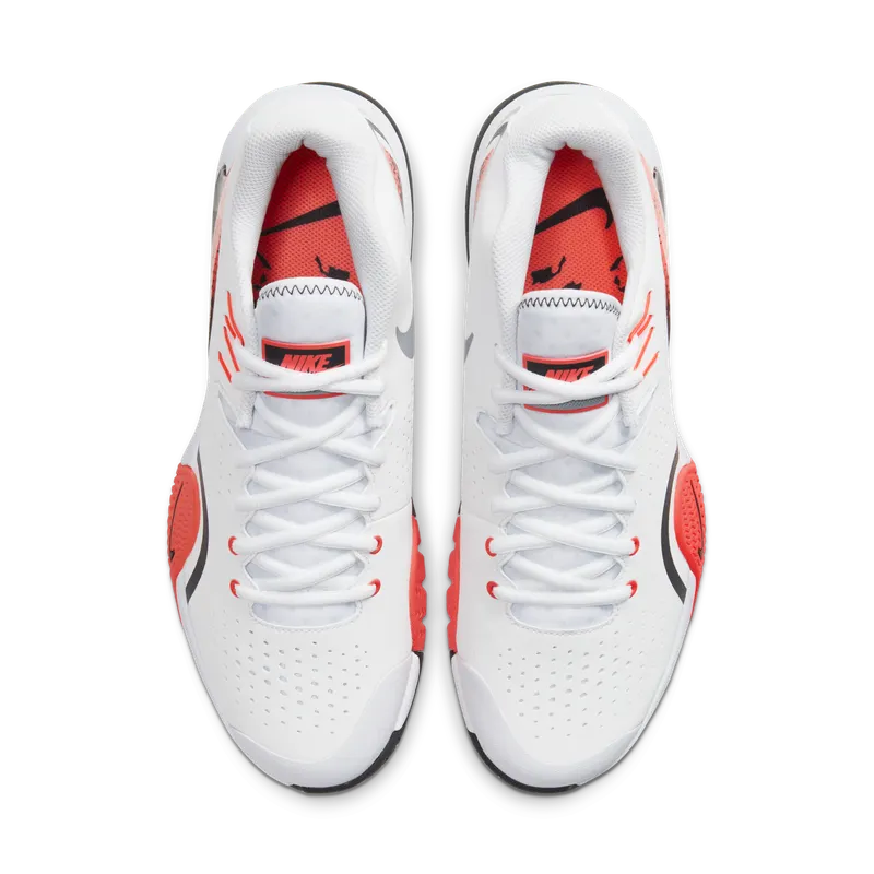 Nike Court Tech Challenge 20 Lava White/Hot Lava-Black-Wolf Grey (BQ0234-100)