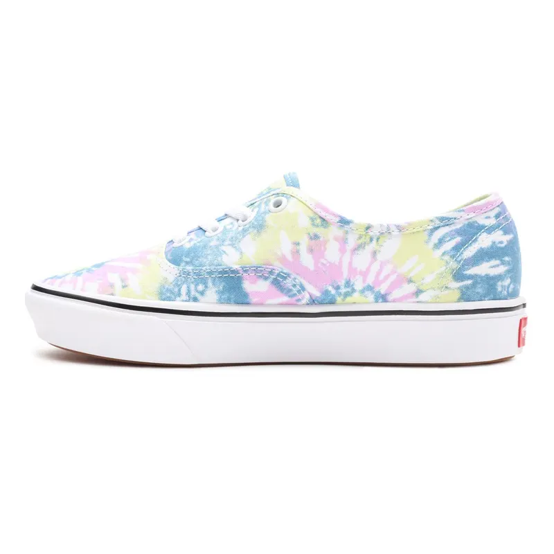 VANS Tie Dye Comfycush Authentic Shoes Multicolour (VN0A3WM749L)