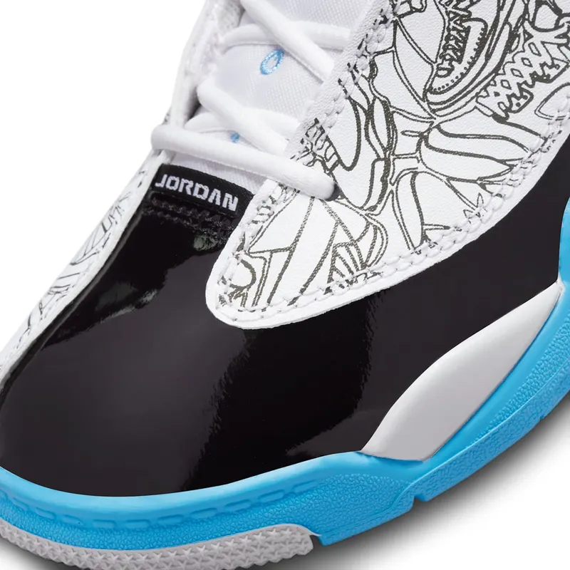 Jordan Dub Zero White Black Neutral Grey University Blue (DV1359-114)