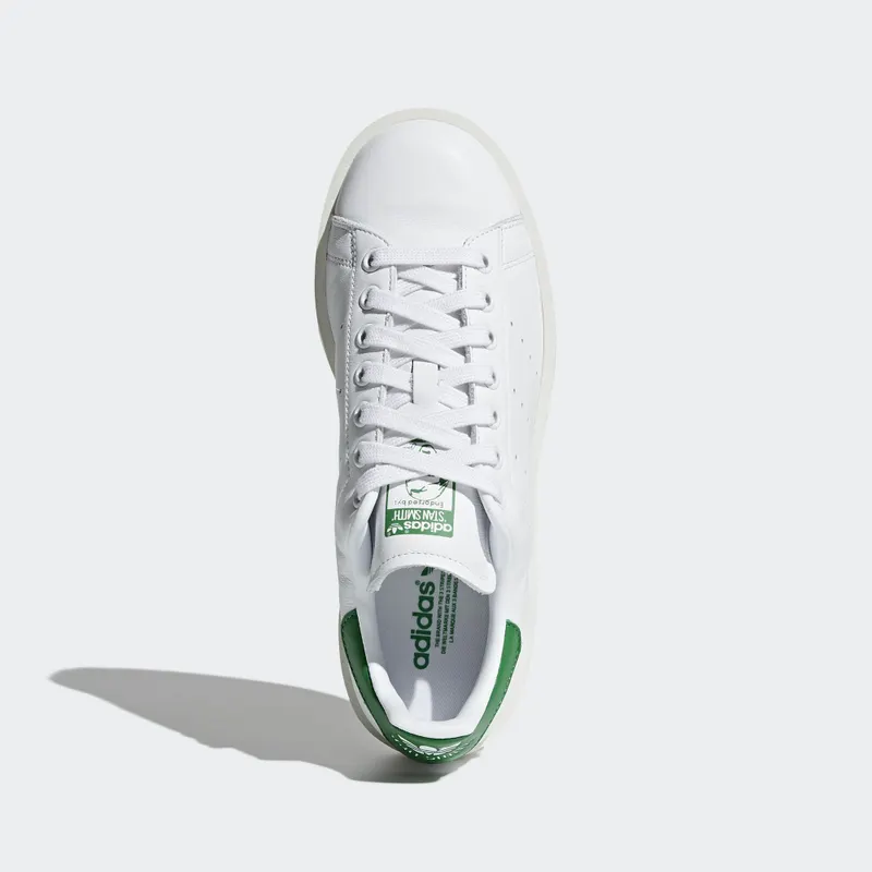 adidas Stan Smith Bold White Green (W) Cloud White/Cloud White/Green (S32266)