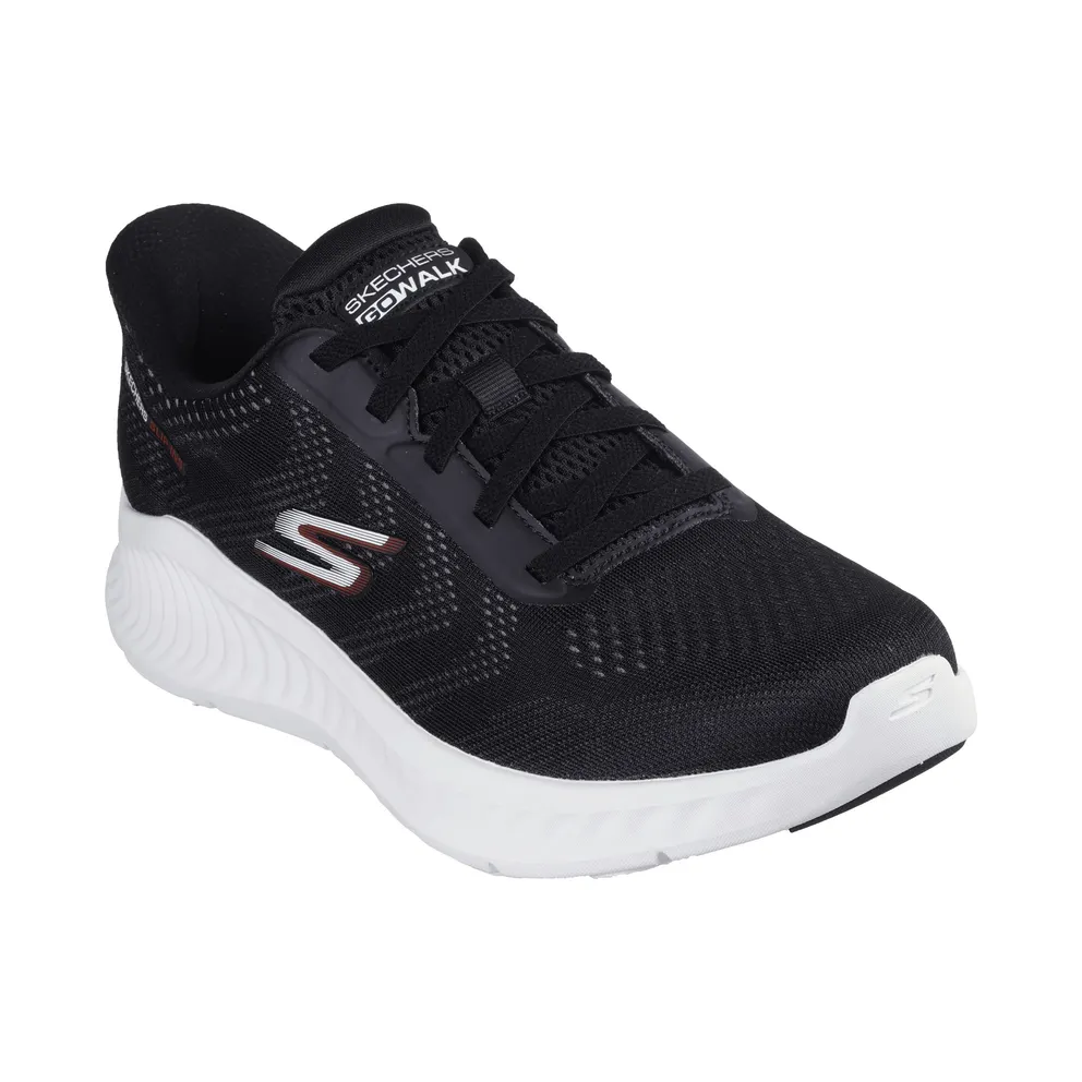 Skechers Slip-ins: GO Walk Now Payton “Black / White (216375 Bkw)” (216375BKW)