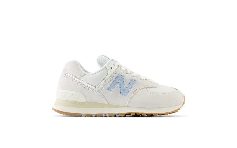 New Balance 574 Beige Ecru Blue Angora (WL574QA2)