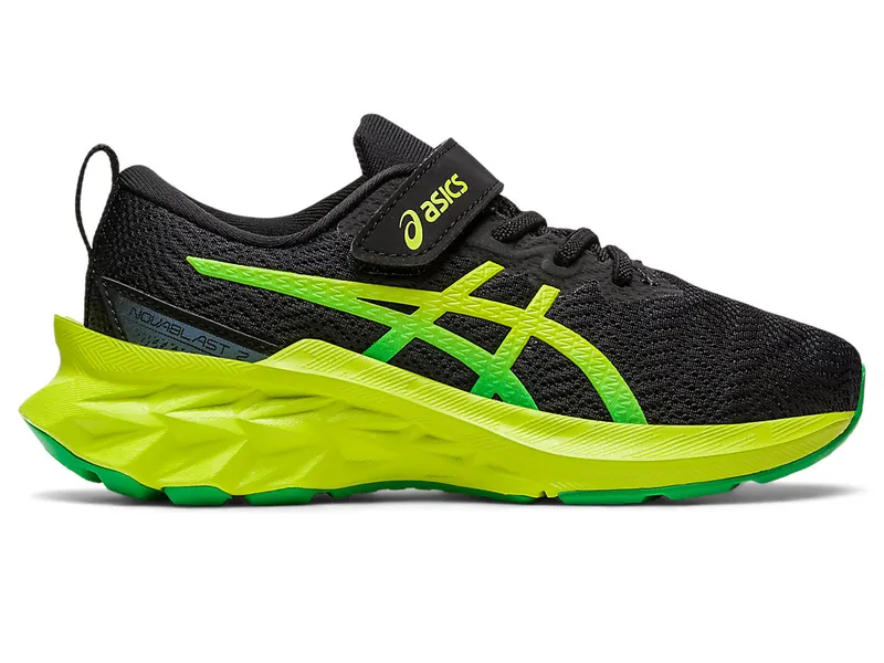 Asics NOVABLAST PS Black/Lime Zest (1014A236.004)