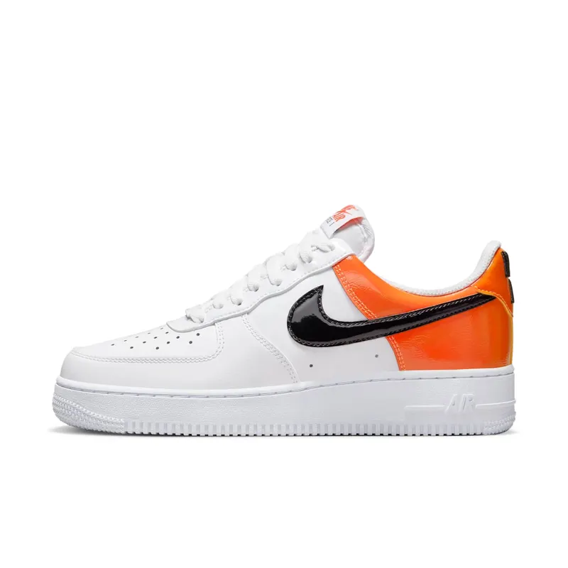 Nike Air Force 1 Low ’07 Essential White/Brilliant Orange (DJ9942-103)