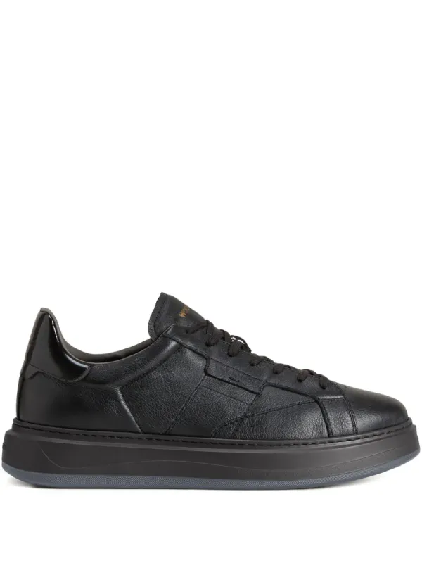 Woolrich Arrow leren – Black (CMWFFO2010MRUWFB40)