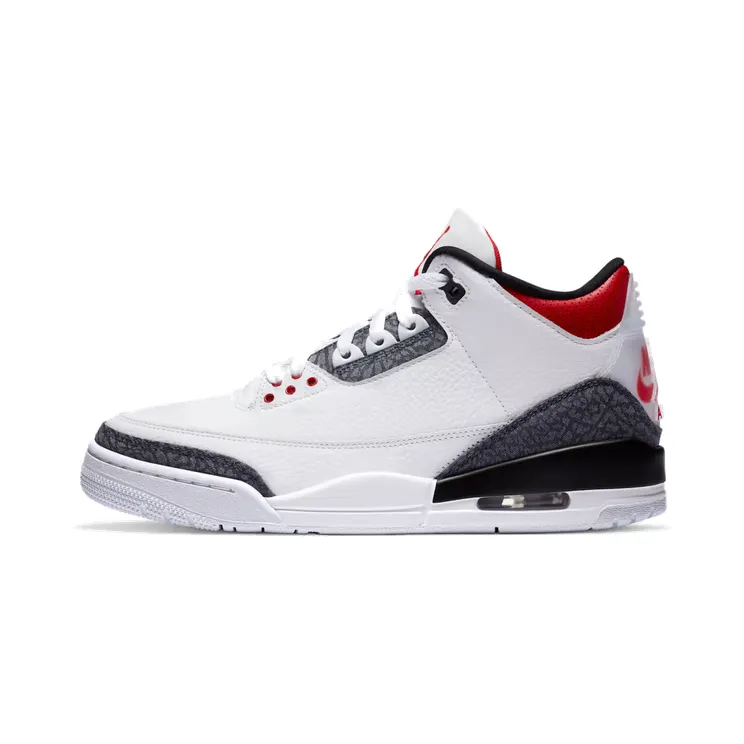 Air Jordan 3 Retro “SE Fire Red Denim (2020)” (CZ643-100)