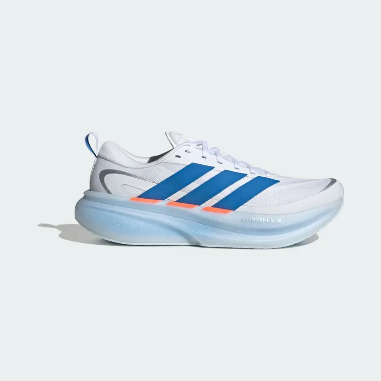 adidas Supernova Glide Running “Cloud White / Ray Blue / Lucid Orange” (KJ1869)