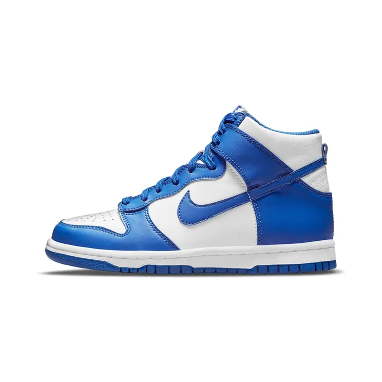 Nike Dunk High GS ‘Game Royal’ (2021) “White / Total Orange / Game Royal” (DB2179-102)