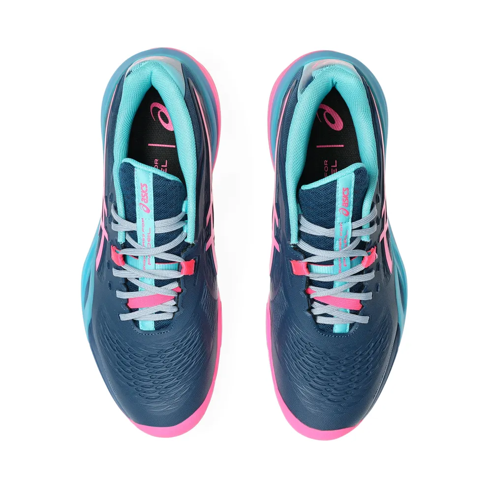 ASICS GEL-RESOLUTION X PADEL “Mako Blue / Hot Pink” (1041A492-400)