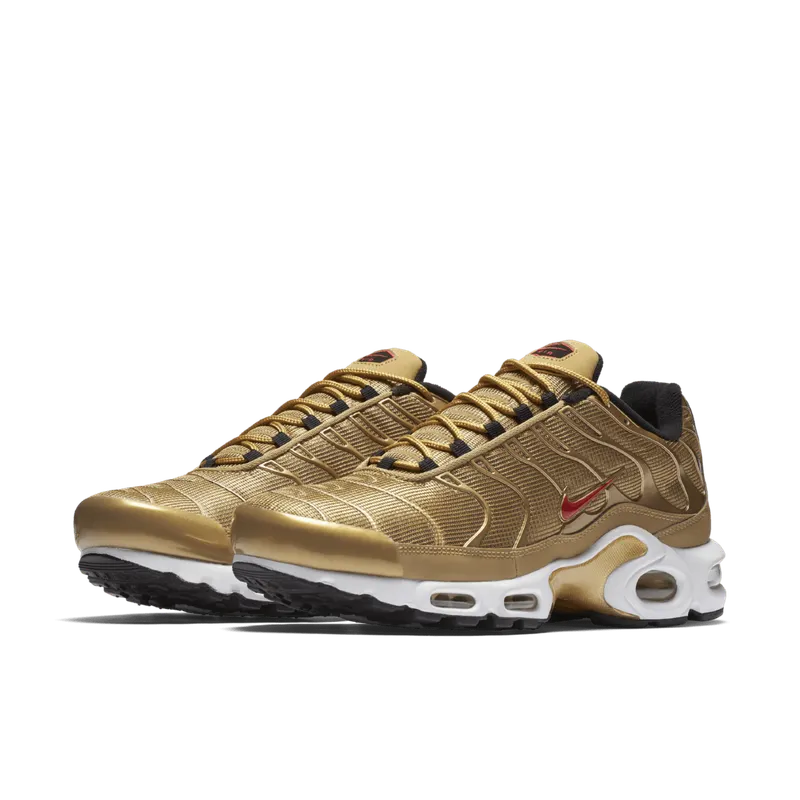 Nike Air Max Plus Metallic Gold Metallic Gold/Metallic Gold-University Red (903827-700)