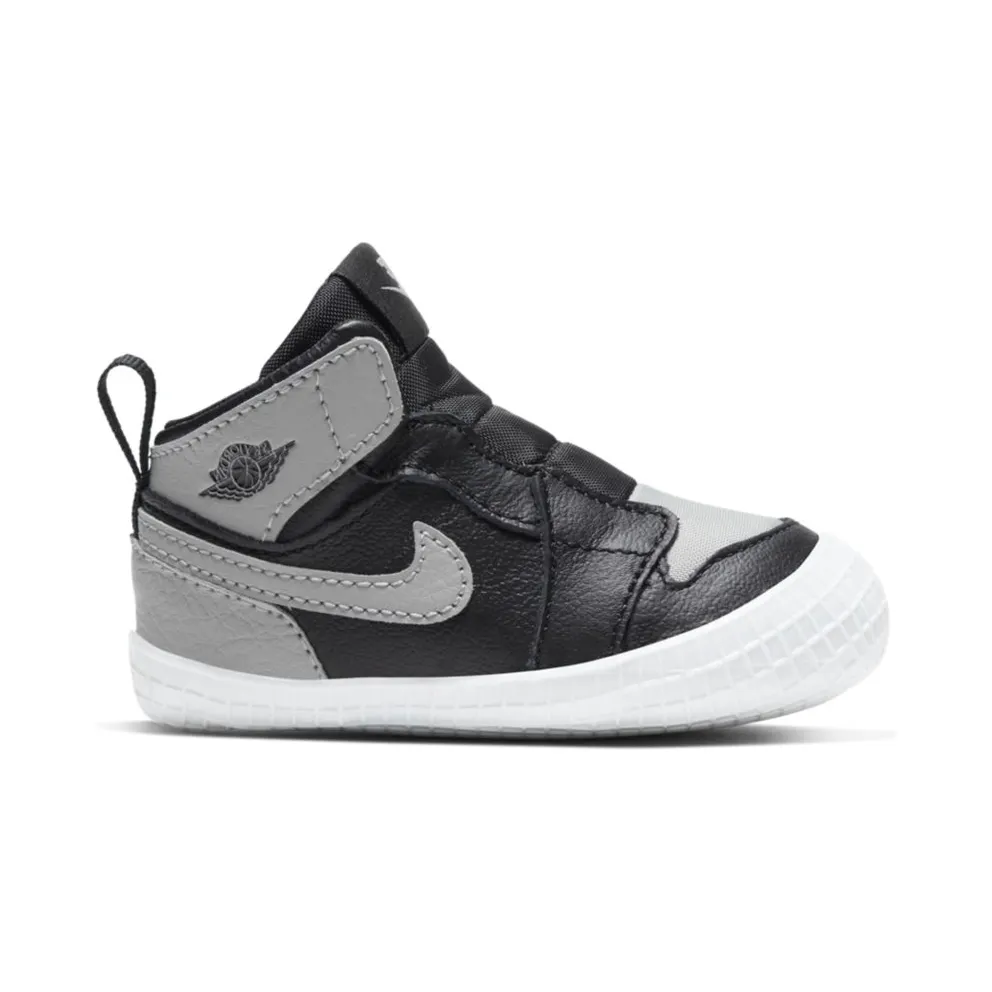Nike Jordan 1 Crib Bootie Black Medium Grey (I) Black/White/Medium Grey (AT3745-013)