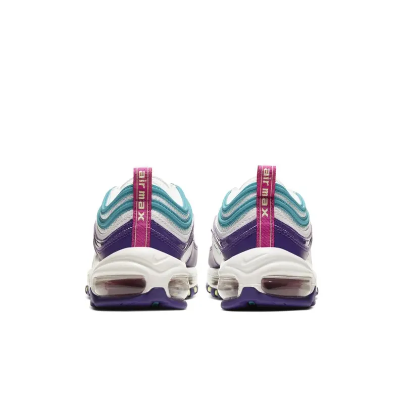 Nike Air Max 97 Easter 2020 (W) Summit White/Voltage Purple-Active Fuchsia-Bright Spruce (CI7388-101)