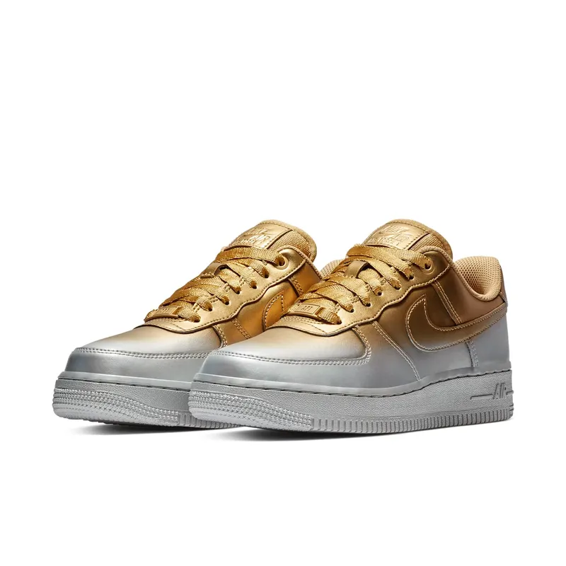 Nike Air Force 1 Low Gold Silver (898889-012)