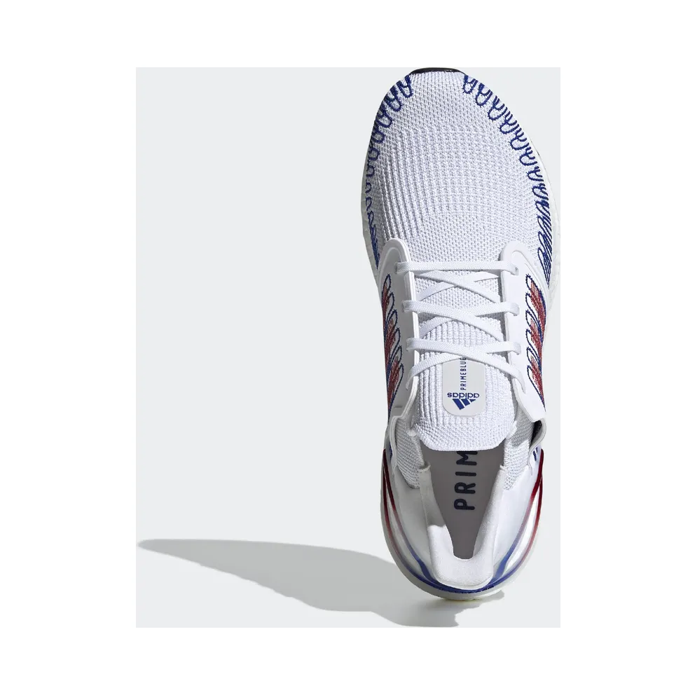 adidas Ultra Boost 20 Scarlet Royal Blue White/Scarlet/Team Royal Blue (EG0712)