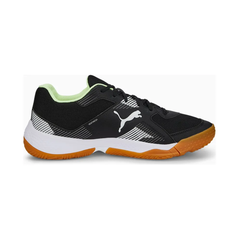Puma Solarflash II Indoor Sports Shoes White/Black (106882-01)