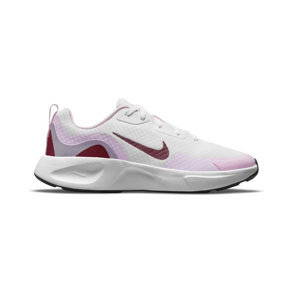 Nike Wearallday “White / Pink Foam / Dark Smoke Grey / Dark Beetroot” (CJ3816-105)